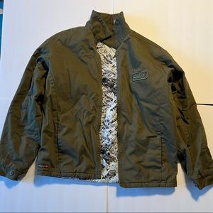 Quiksilver green jacket